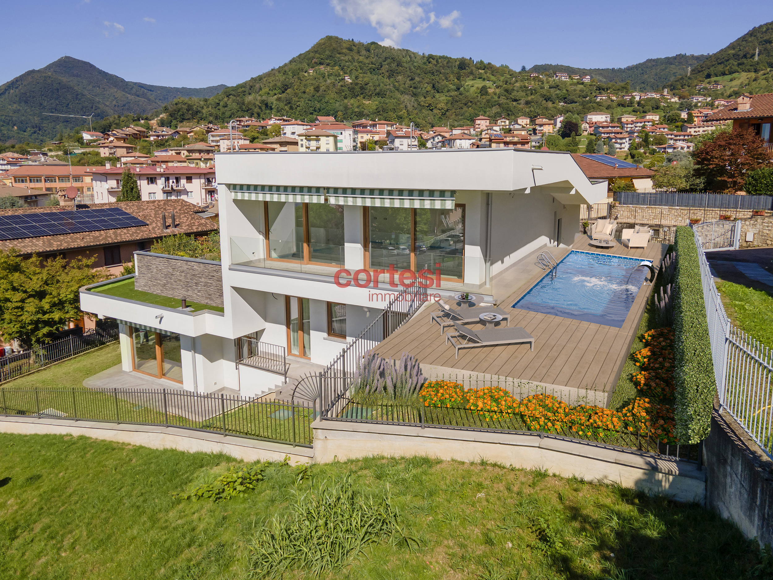Villa d'Almè appartamento in villa in Vendita